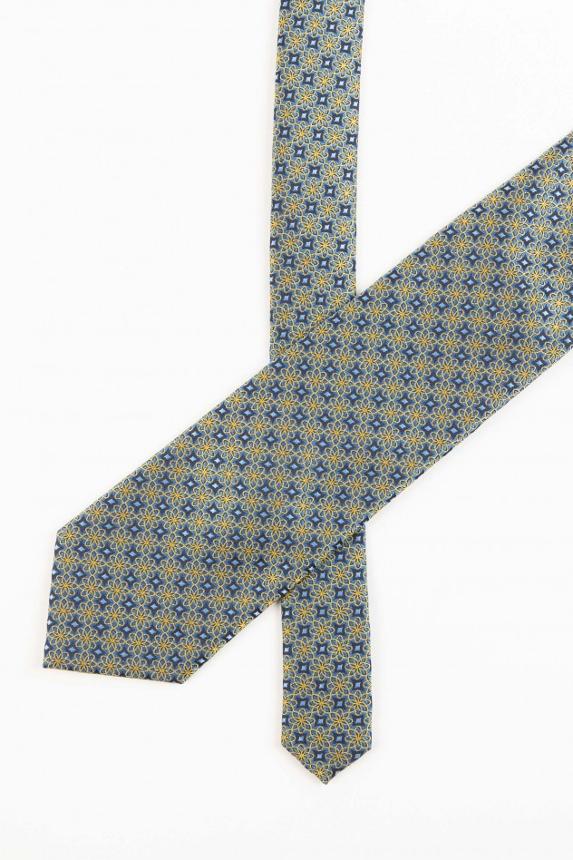 Corbata seda pala ancha