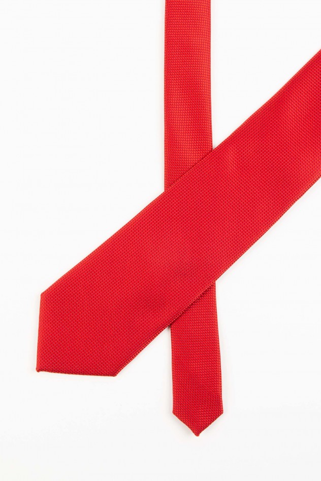 Corbata seda pala ancha