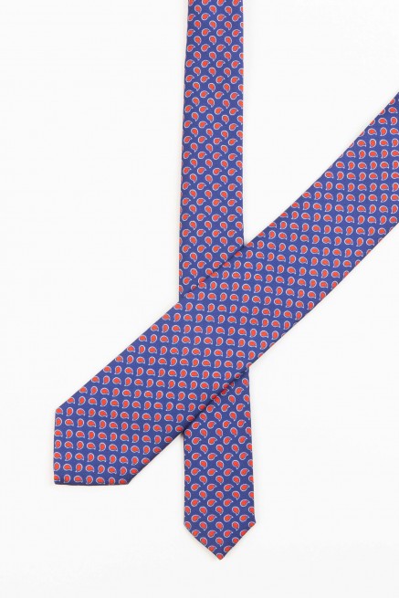Corbata seda pala estrecha 2