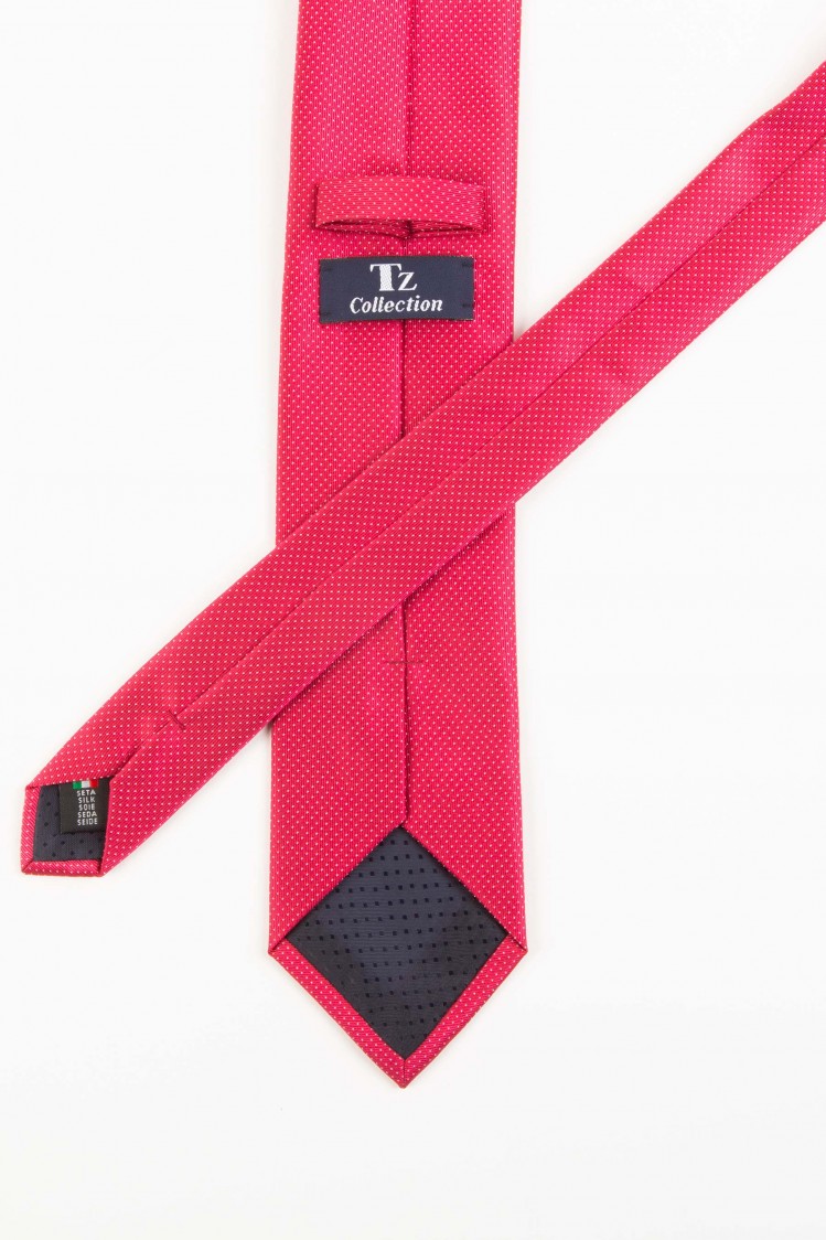 Corbata seda pala ancha