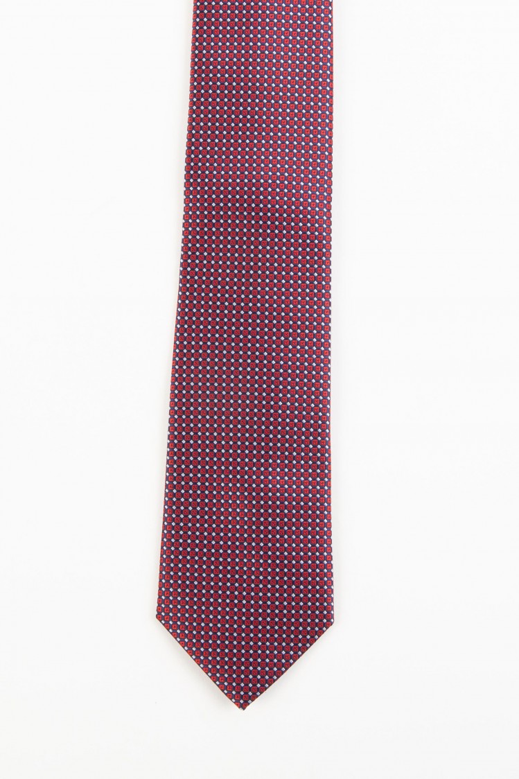 Corbata seda pala ancha