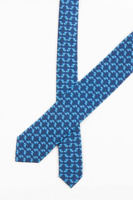 Corbata seda pala estrecha 2
