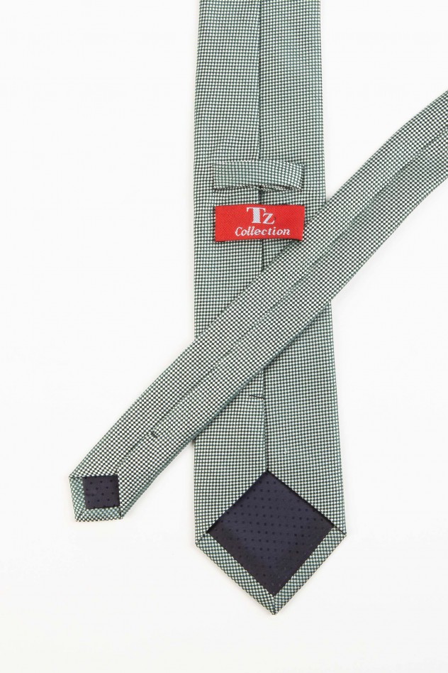 Corbata seda pala ancha