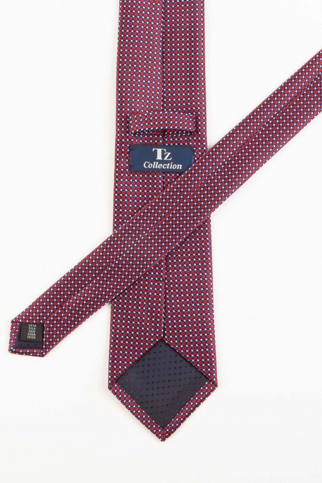 Corbata seda pala ancha