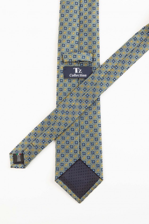 Corbata seda pala ancha