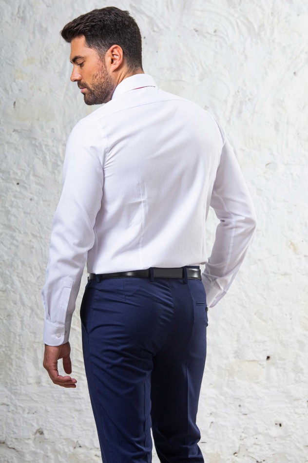 Camisa de vestir entallada de...