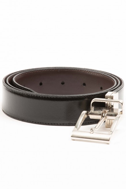 Cinturón de piel reversible 2