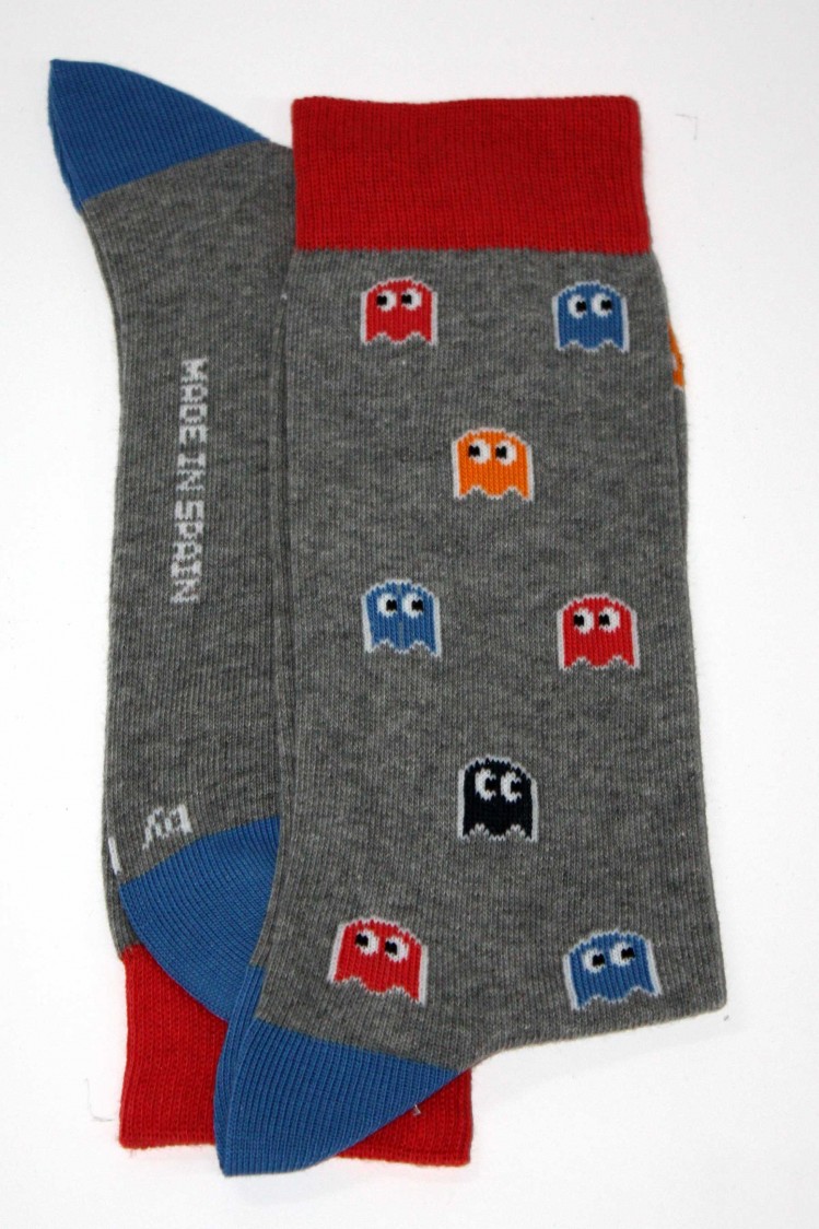 Calcetín fantasía fantasmas