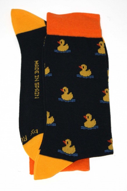 Calcetín fantasía patitos 2