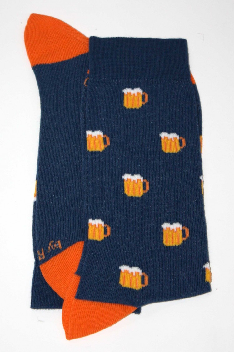 Calcetín fantasía jarras cerveza