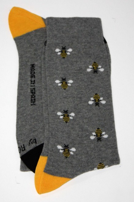 Calcetín fantasía abejas 2