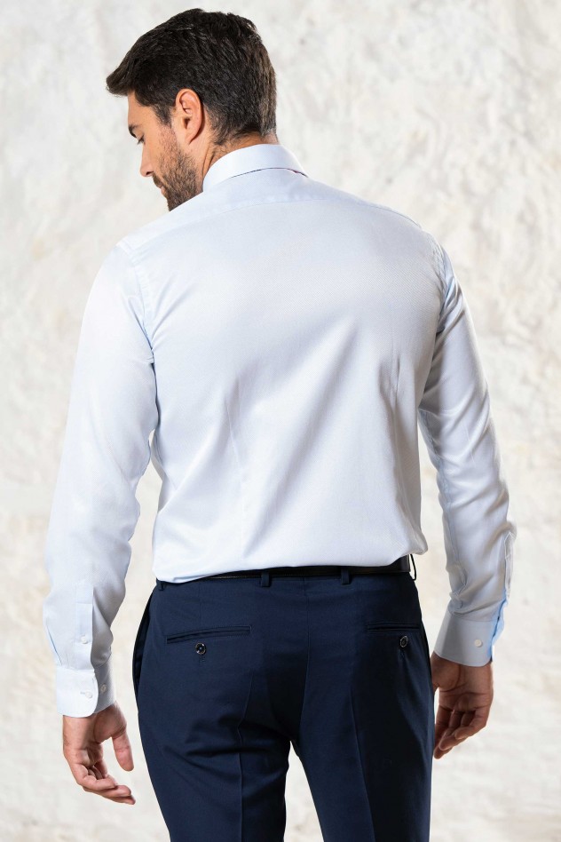 Camisa de vestir entallada de...