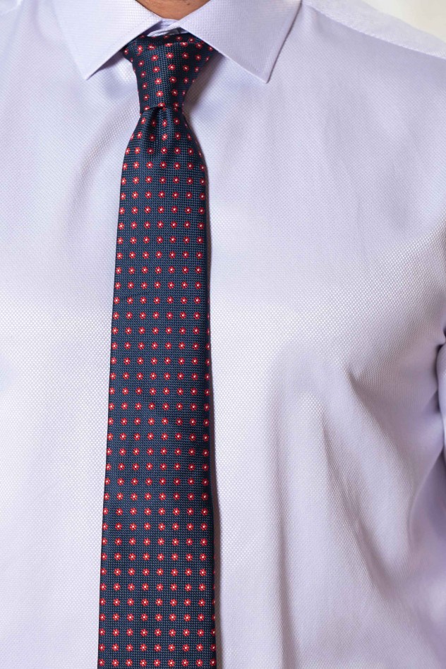 Camisa de vestir semientallada de...