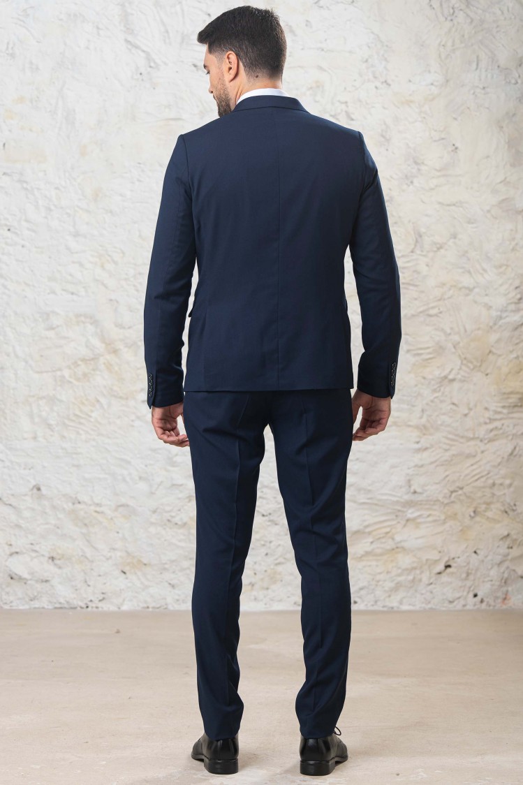 Traje liso elástico Extra Slim