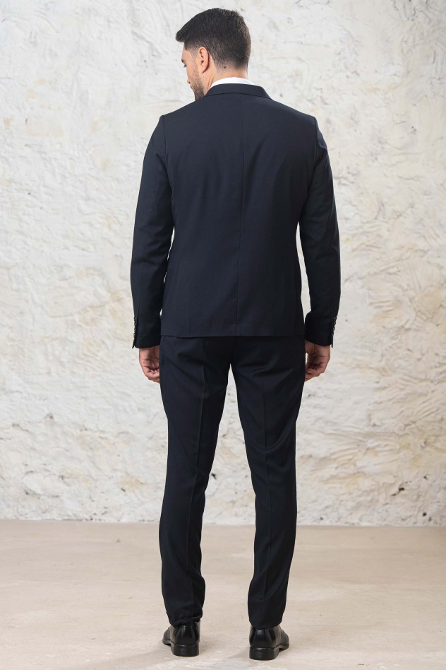 Traje liso elástico Extra Slim