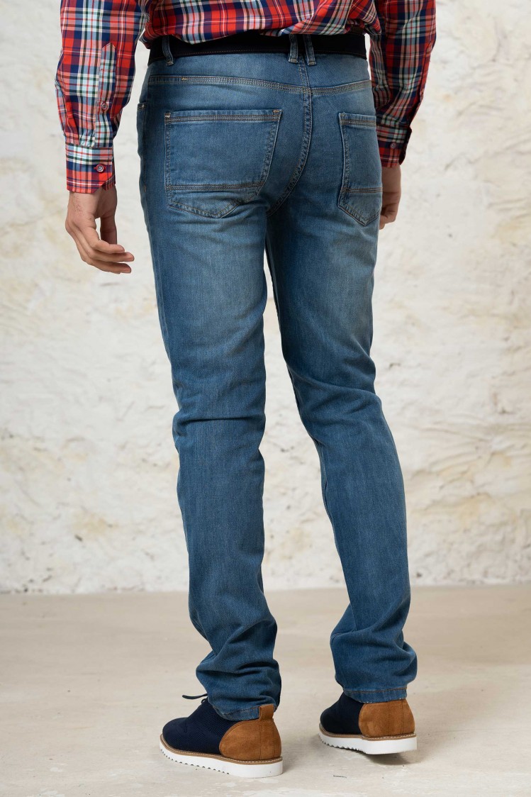 Jeans Slim Fit confort elásticos