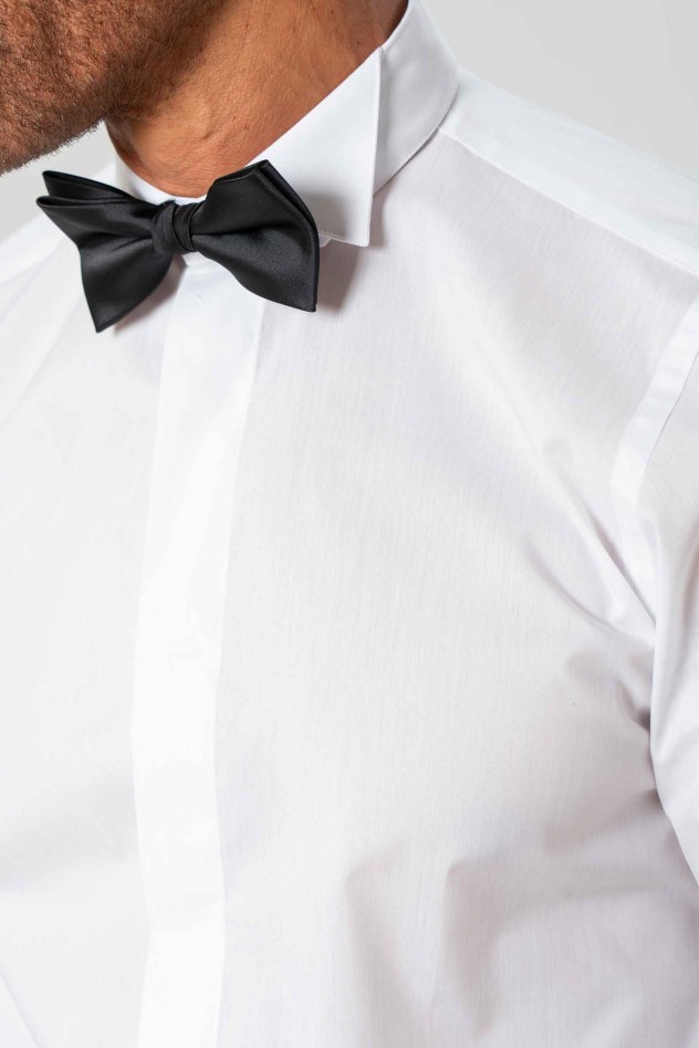 Corbata Camisa Blanca Para Pajarita Camisas Para Pajaritas