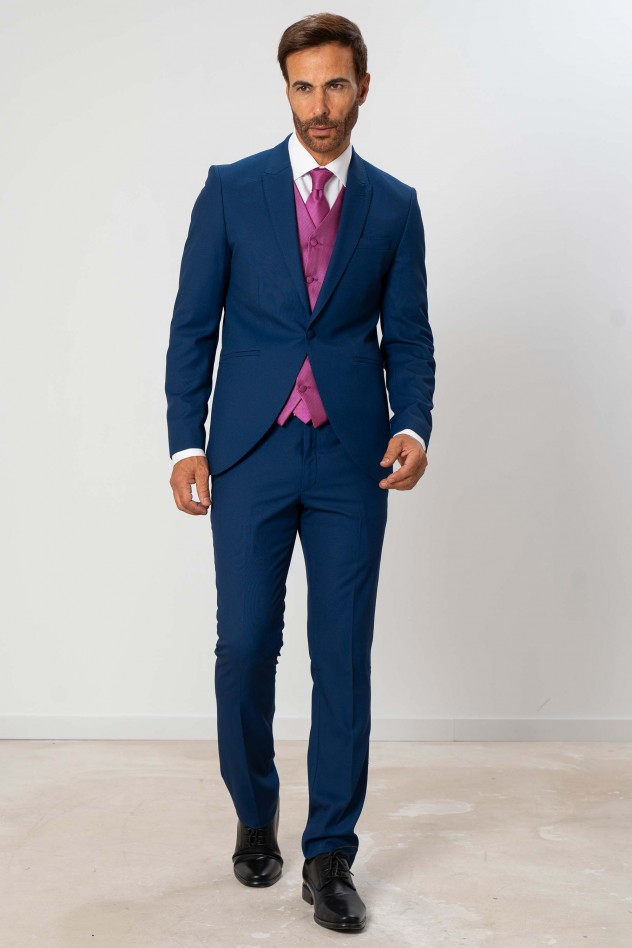 Traje de ceremonia elástico Slim Fit