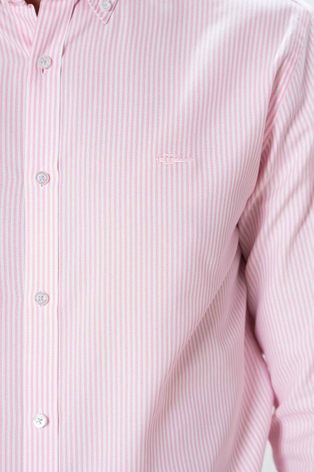 Camisa semientallada listas...