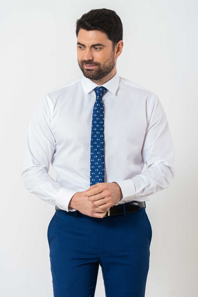 Camisa de vestir semientallada...