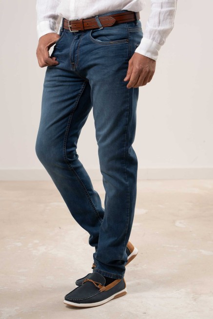 Pantalón tejano elástico... 2