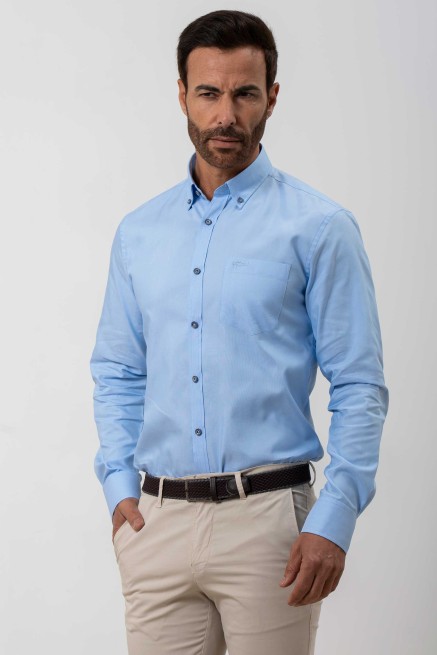 Camisa sport mini oxford...
