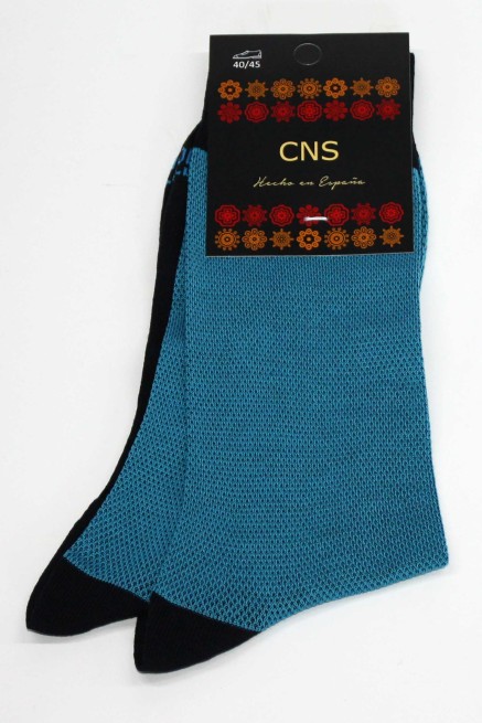 Calcetín micro puntillé