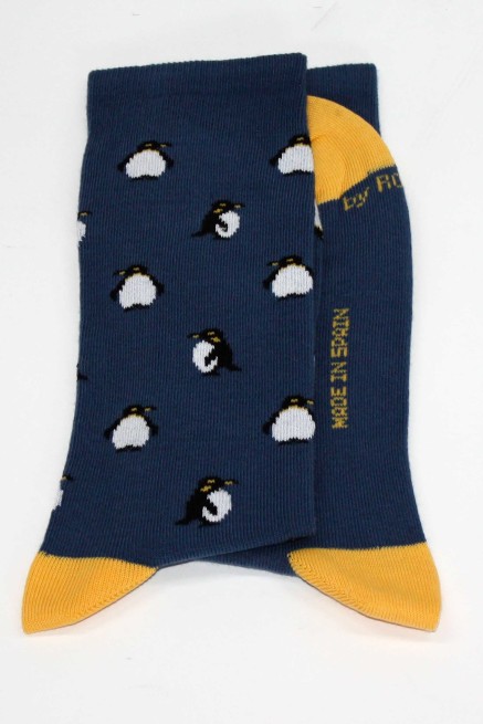 Calcetín fantasía pingüinos 2