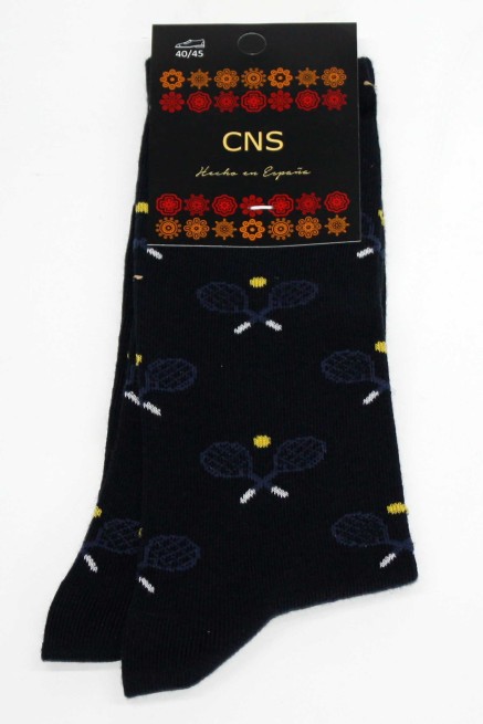 Calcetín fantasía raquetas