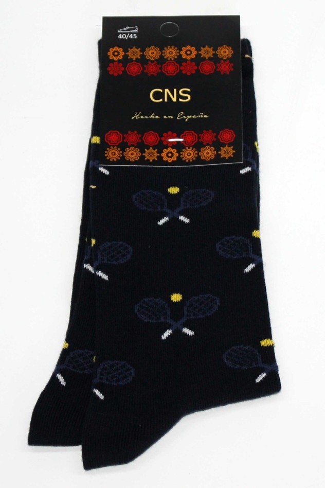 Calcetín fantasía raquetas