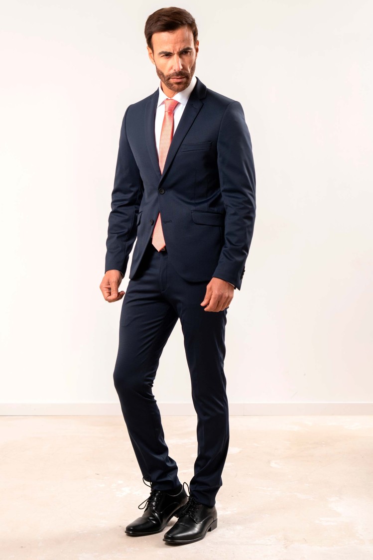 Traje súper elástico micropunto Extra Slim