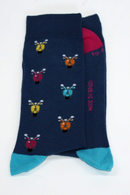 Calcetín fantasía motocicletas 2