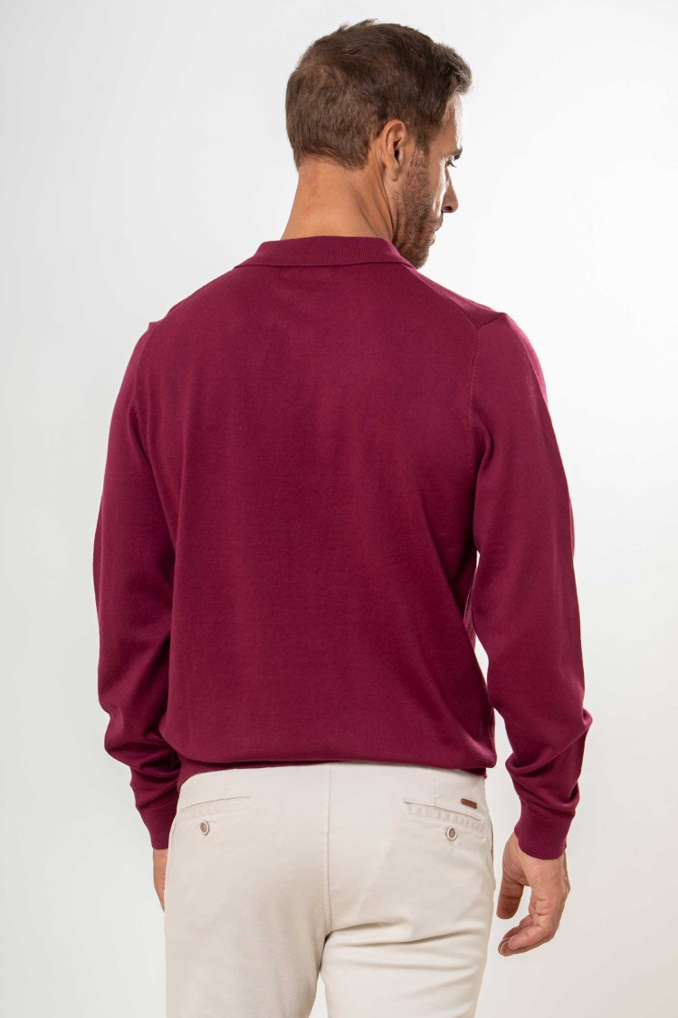 Jersey de punto tipo polo