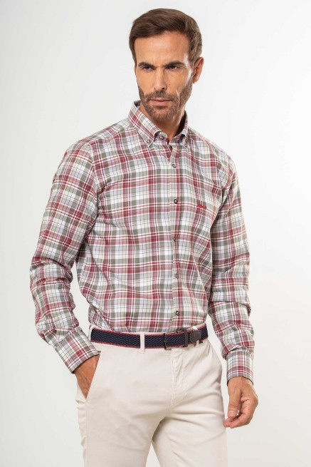 Camisa semientallada viella...