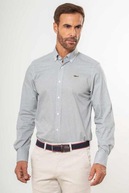 Camisa semientallada...