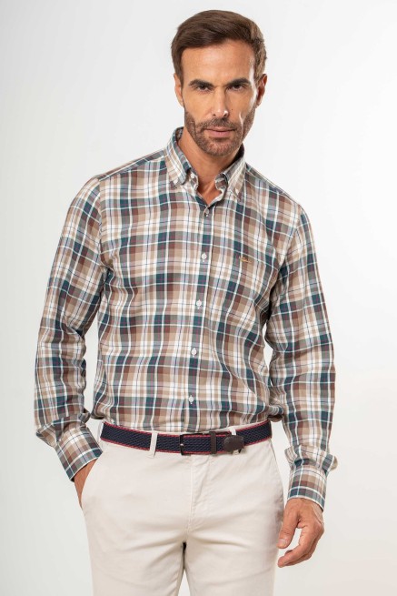 Camisa semientallada...