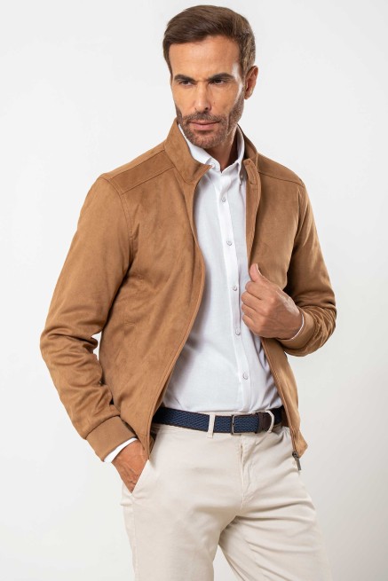 Cazadora de antelina...