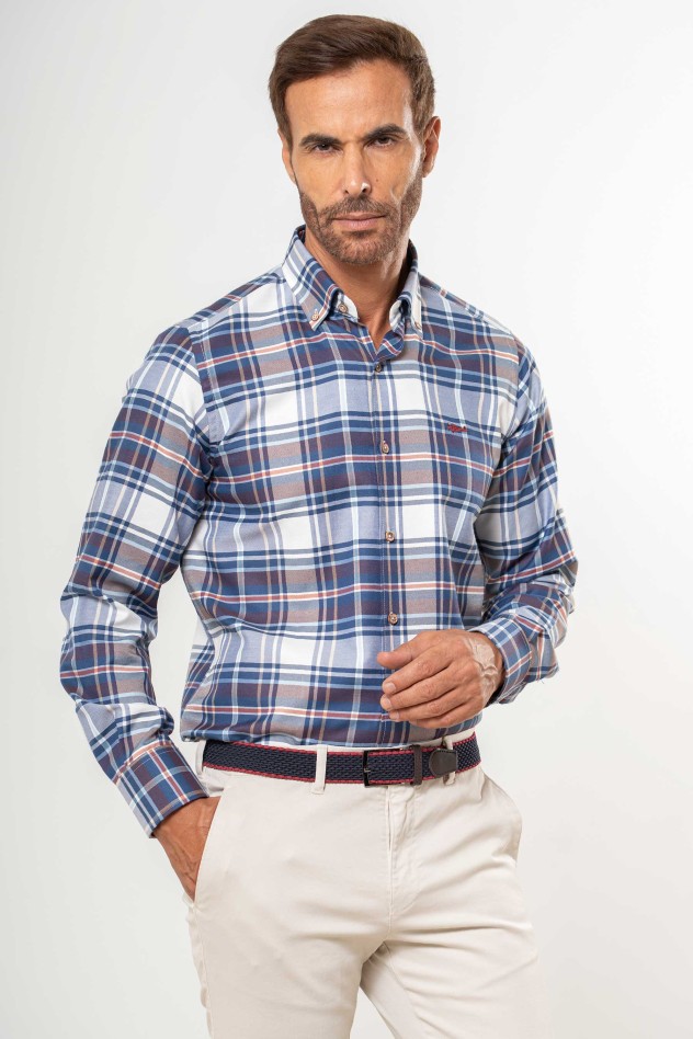 Camisa semientallada viella fina...