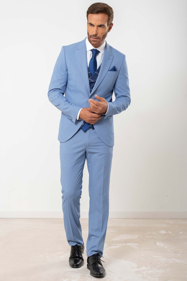 Traje de ceremonia elástico Slim Fit