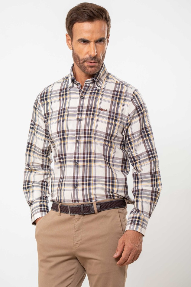 Camisa semientallada viella fina...