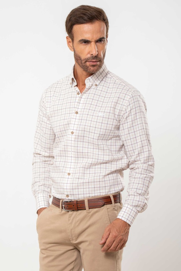 Camisa semientallada viella fina...