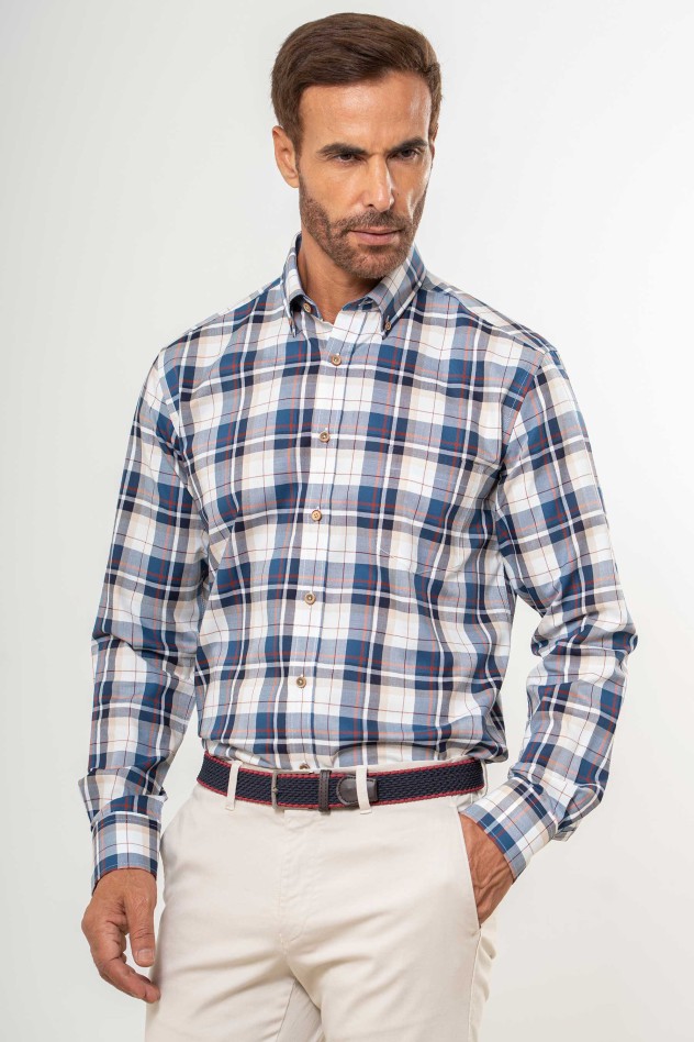 Camisa semientallada viella fina...