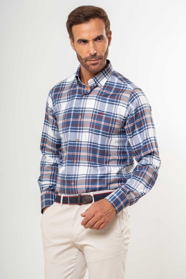 Camisa semientallada viella fina...