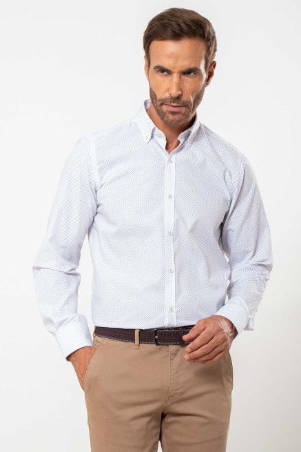 Camisa semientallada...