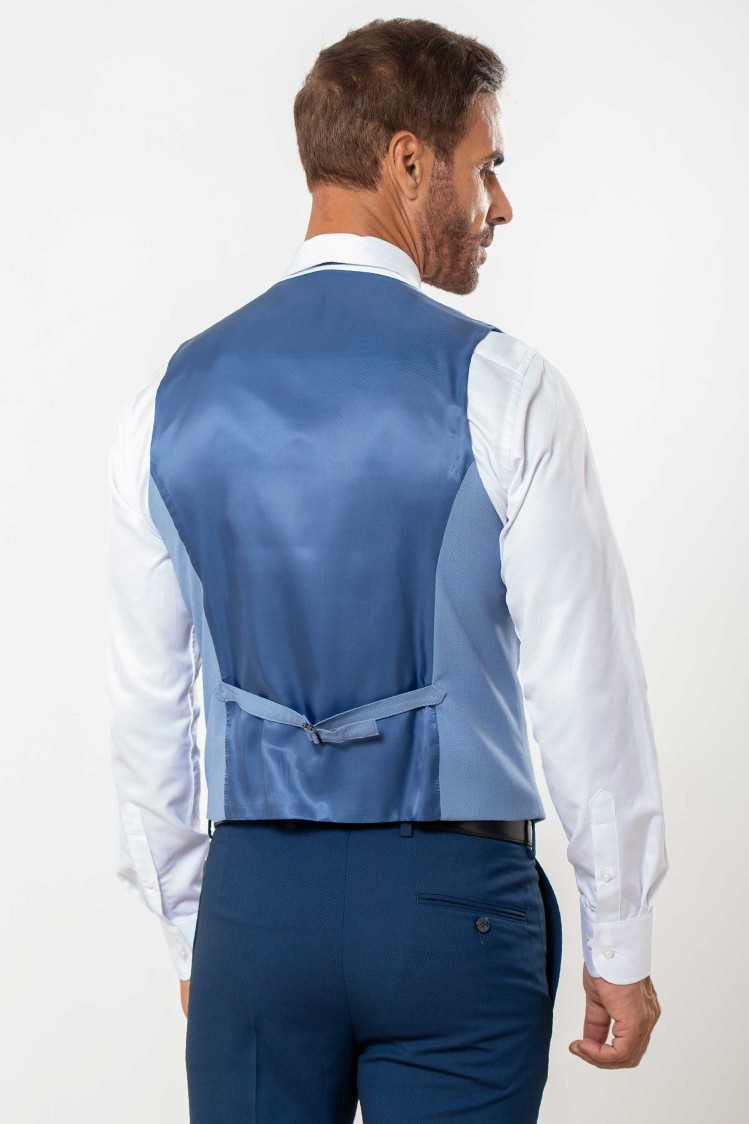 Chaleco cruzado minipuntillé