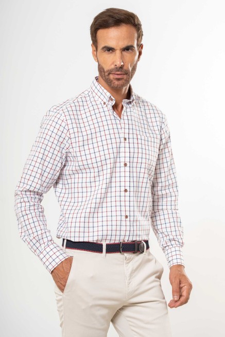 Camisa cuadrícula mediana... 2