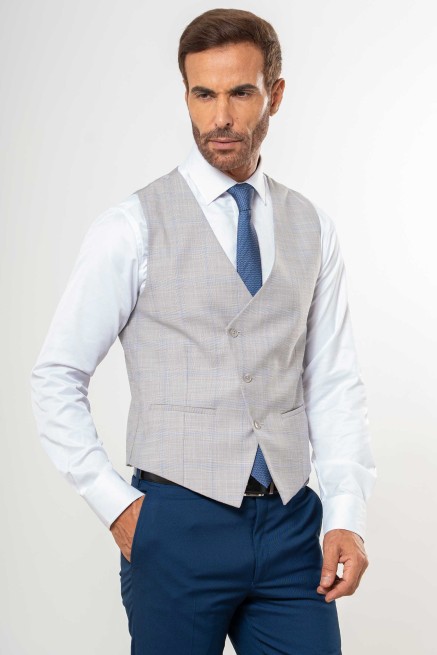 Chaleco cruzado cuadro... 2