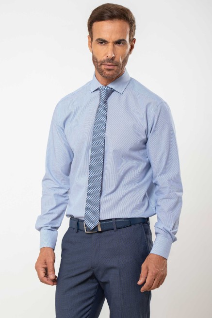 Camisa semientallada listas... 2