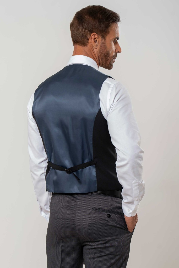 Chaleco cruzado minipuntillé