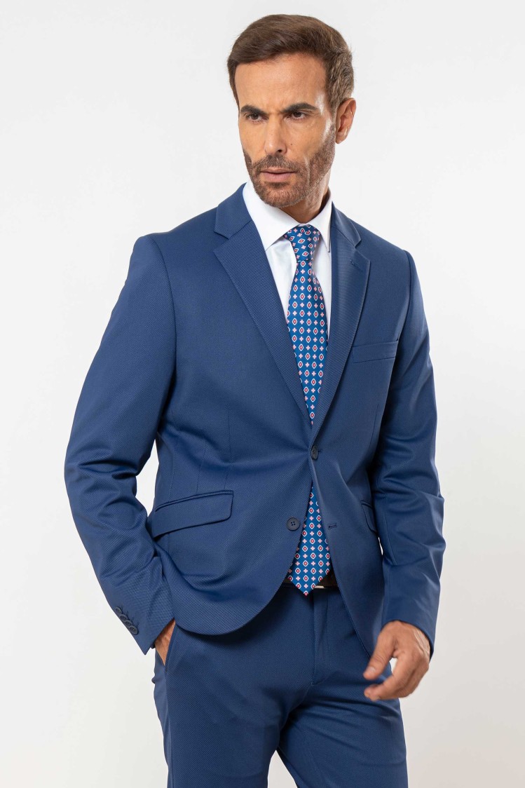 Traje súper elástico micropunto Extra Slim